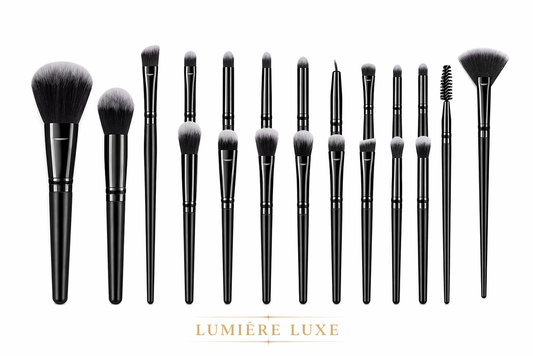 Lumière Luxe 25 piece make up brush kit